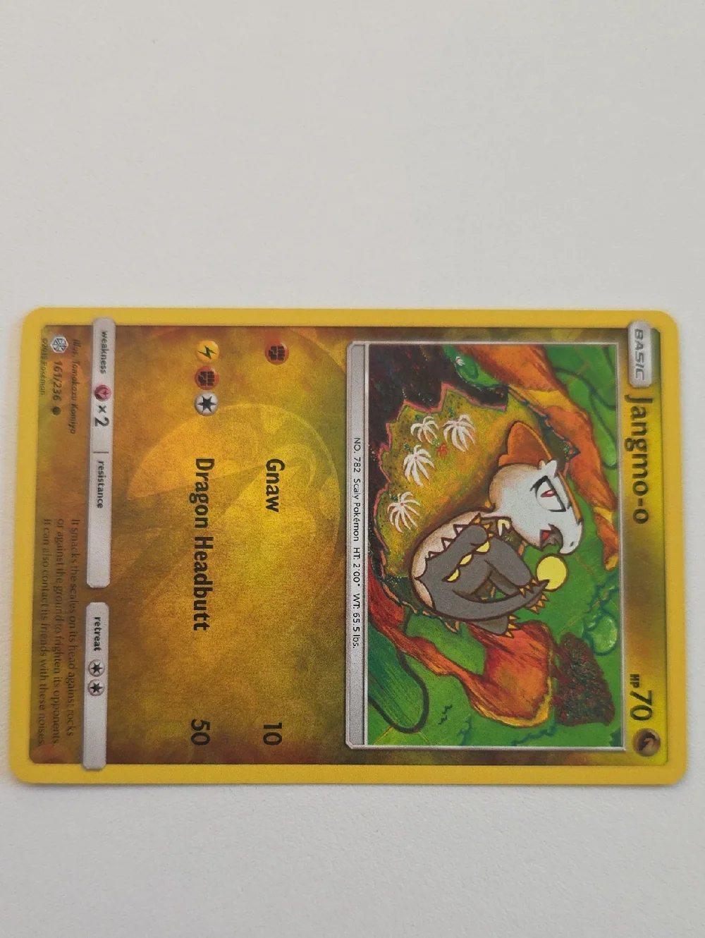 Pokemon Hakamo-o And Jangmo-o Trading Card Set
